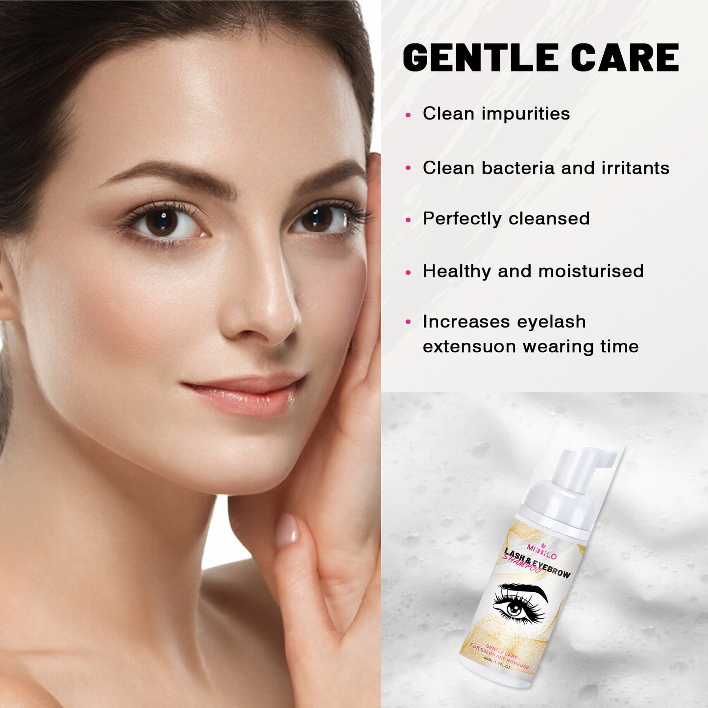 Grafting Cleaning Eyelash Mousse Care