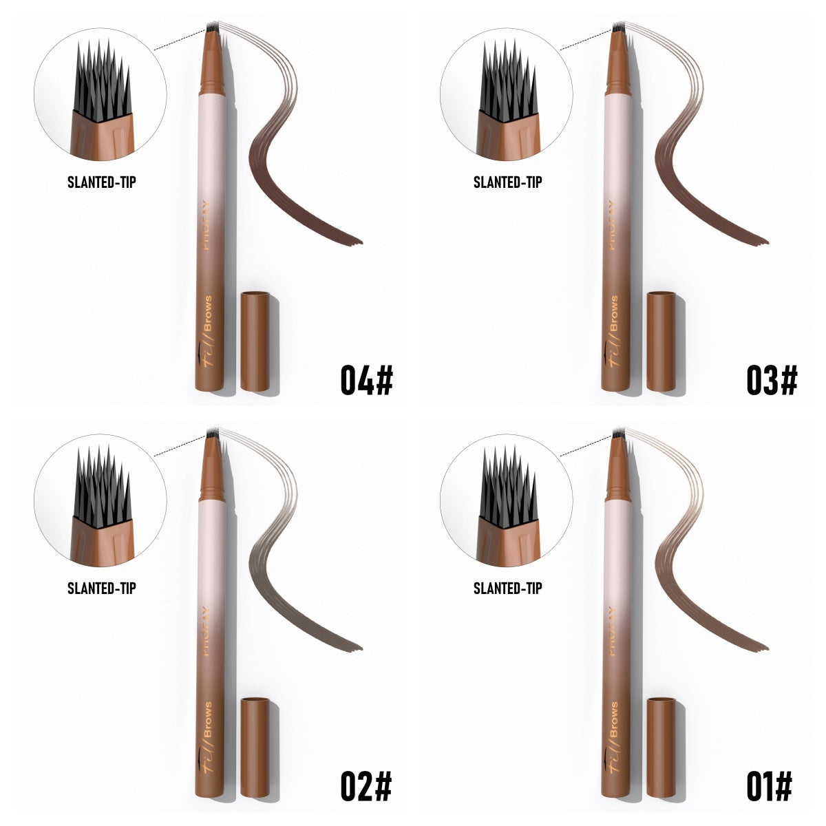 PHOFAY WATERPROOF WILD EYEBROW PENCIL