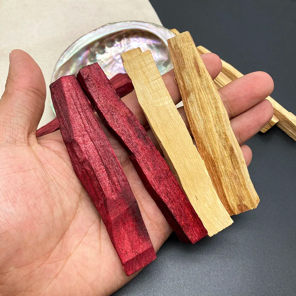 Dragon‘s Blood Palo Santo Wood Sticks Natural Incense Stick Smudge Aromatherapy For Crystal Cleansing Home Air Purification