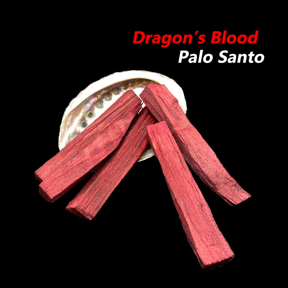 Dragon‘s Blood Palo Santo Wood Sticks Natural Incense Stick Smudge Aromatherapy For Crystal Cleansing Home Air Purification