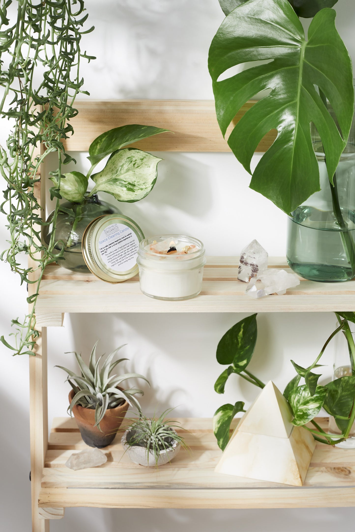 Intention Candle / Organic Soy Candle / Candle