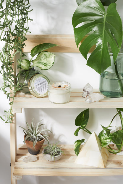 Intention Candle / Organic Soy Candle / Candle