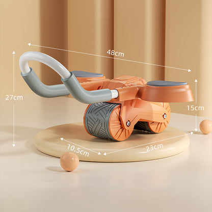 Men And Women Home Elbow Support Rebound Abdominal Wheel Exercise Fitness Equipment